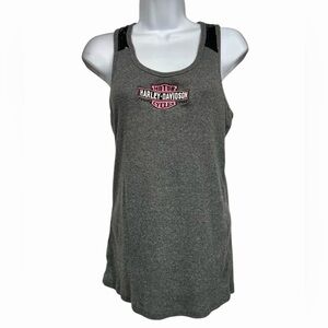 Harley Davidson sequined tank top